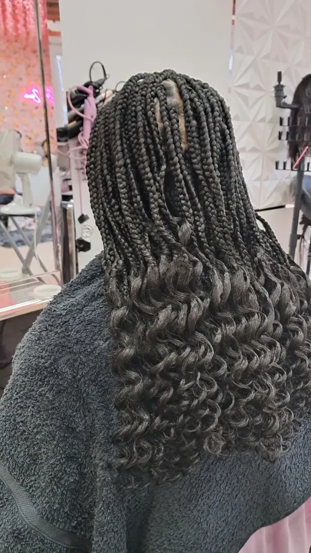 Wig and braid styling at Zena's Hair & Beauty Lounge — photo 6