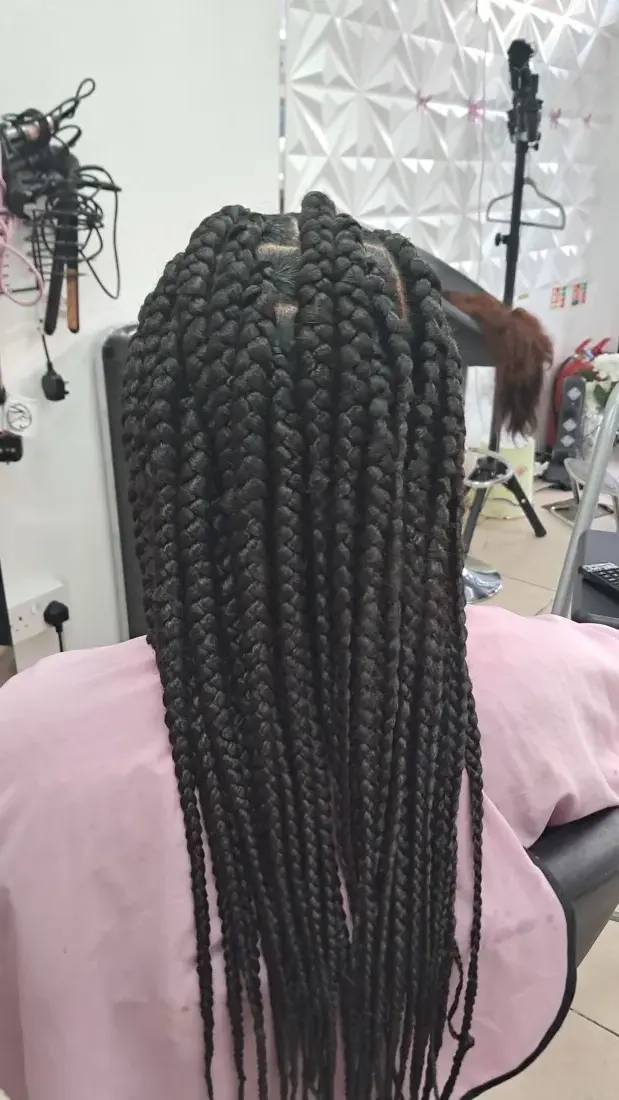 Wig and braid styling at Zena's Hair & Beauty Lounge — photo 8