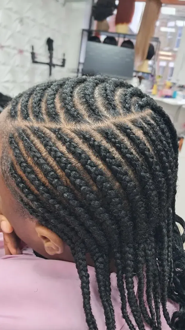 Wig and braid styling at Zena's Hair & Beauty Lounge — photo 10